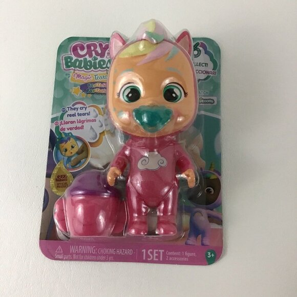 Cry Babies Magic Tears Fantasy Doll Series Jassy Bruny Tina Hanna COMPLETE SET - Picture 2 of 8